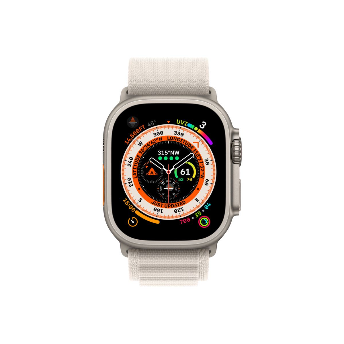 Apple Watch Ultra with Alpine Loop